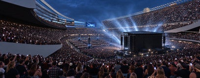 Seat view from Club