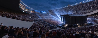 Seat view from Club