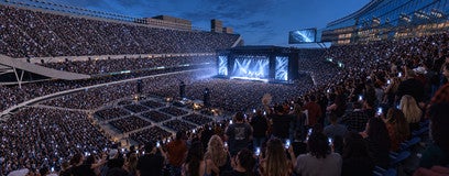 Seat view from Middle