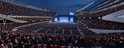 Seat view from Middle