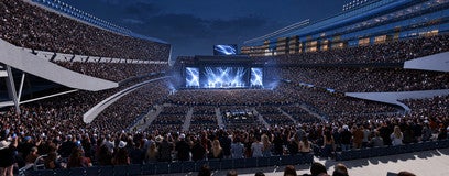 Seat view from Middle