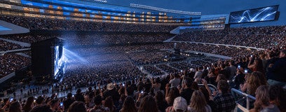 Seat view from Middle