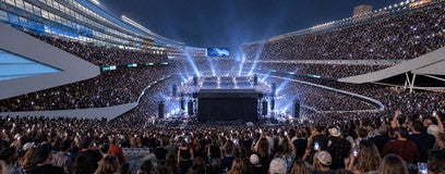Seat view from Middle
