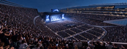 Seat view from Upper