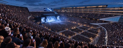 Seat view from Upper