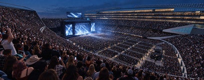 Seat view from Upper