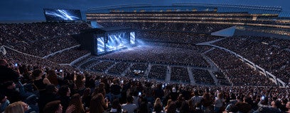 Seat view from Upper