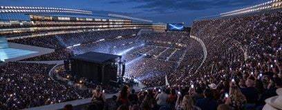 Seat view from Upper