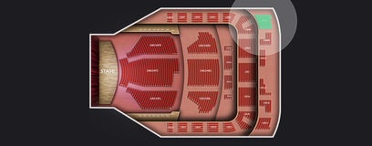 Seat view from Upper Balc