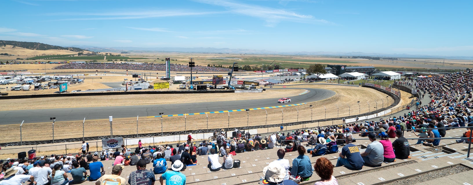 Seat view from Earnhardt Terrace