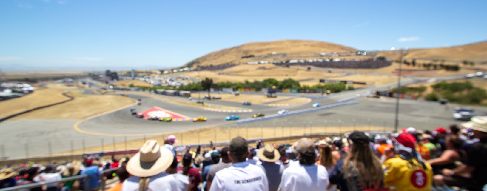 Seat view from Turn 7 Terrace