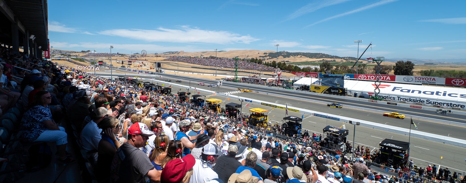 Seat view from Main Grandstand