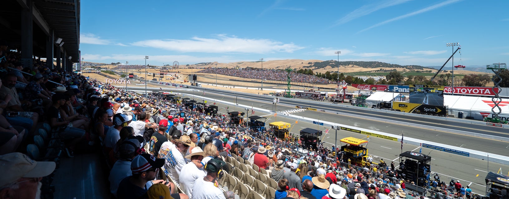 Seat view from Main Grandstand