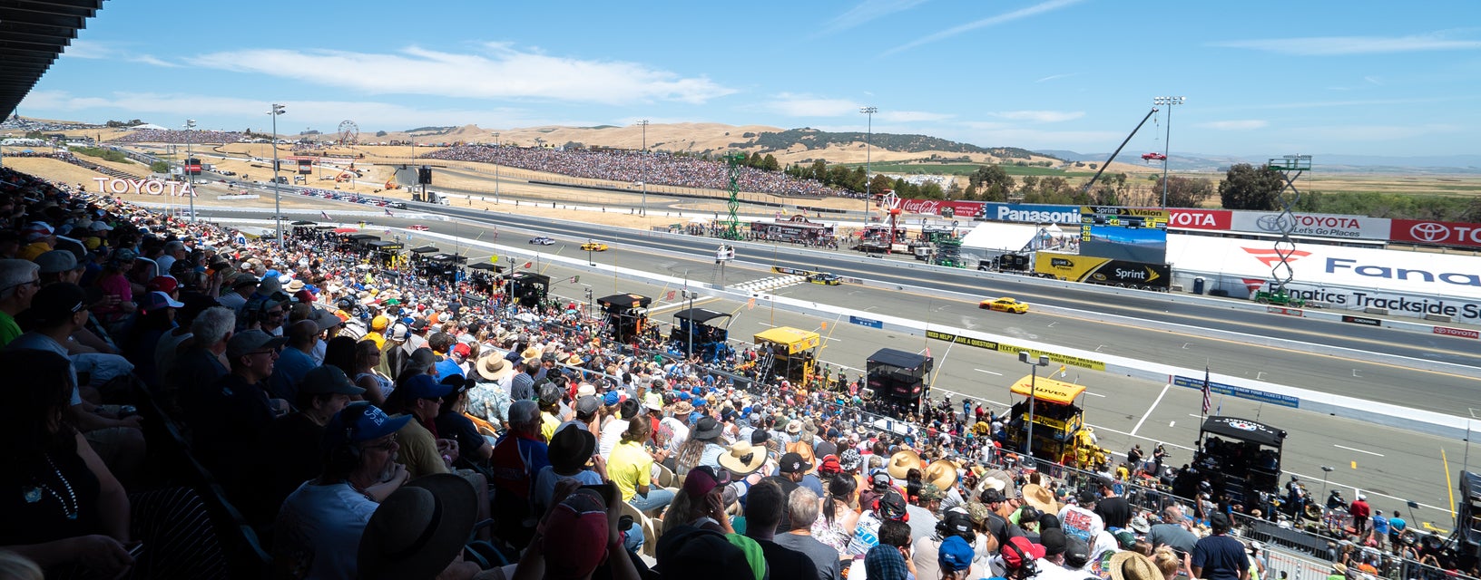 Seat view from Main Grandstand