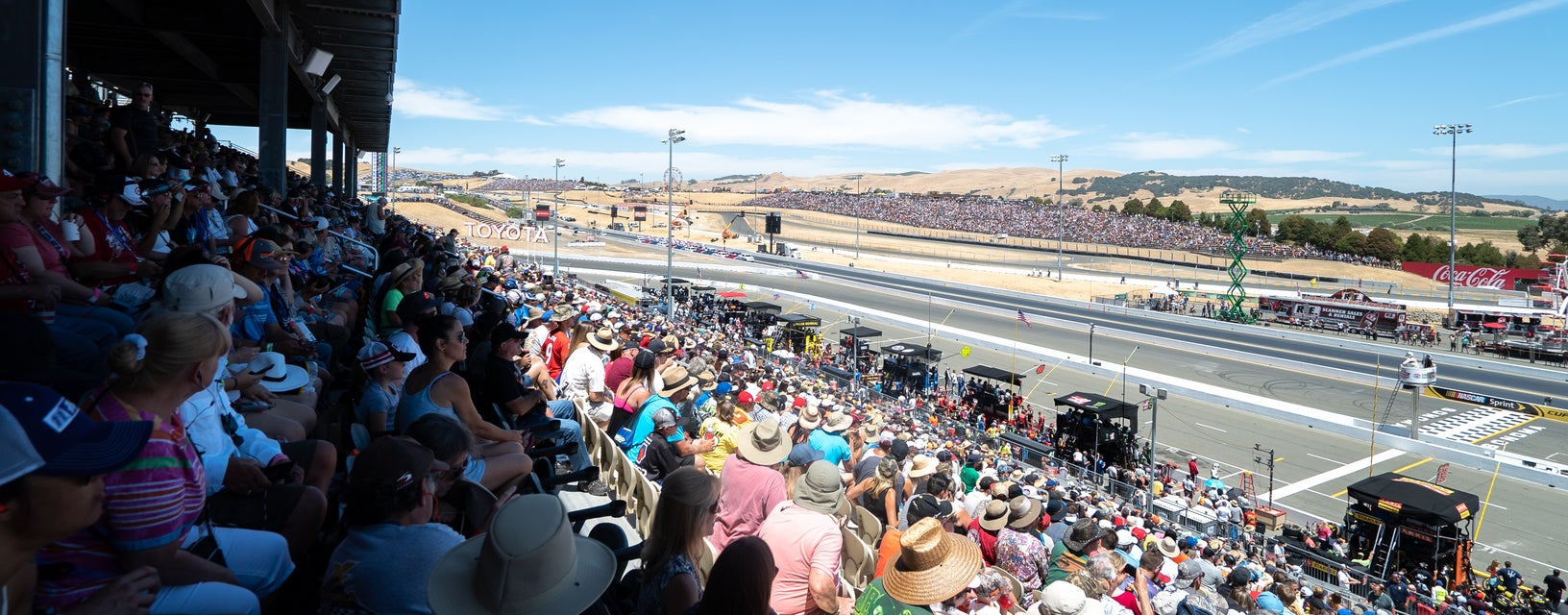Seat view from Main Grandstand
