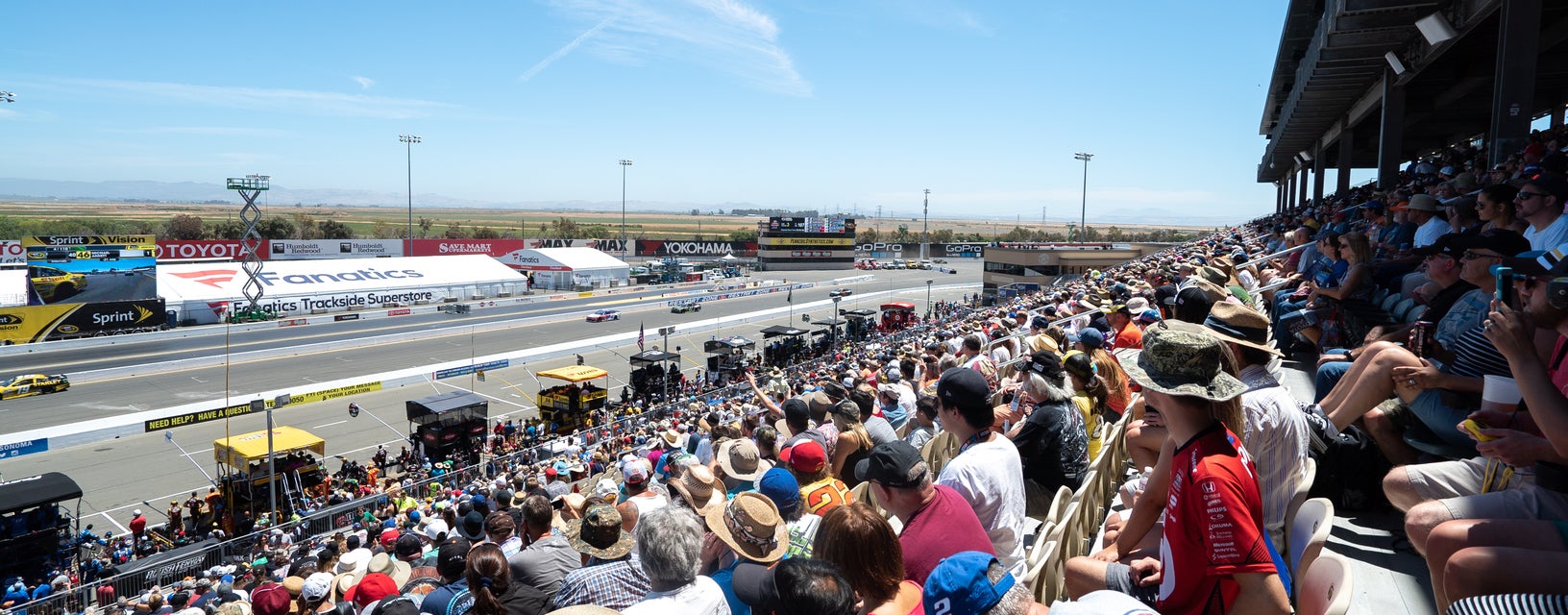 Seat view from Main Grandstand