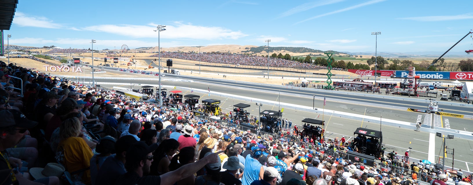 Seat view from Main Grandstand