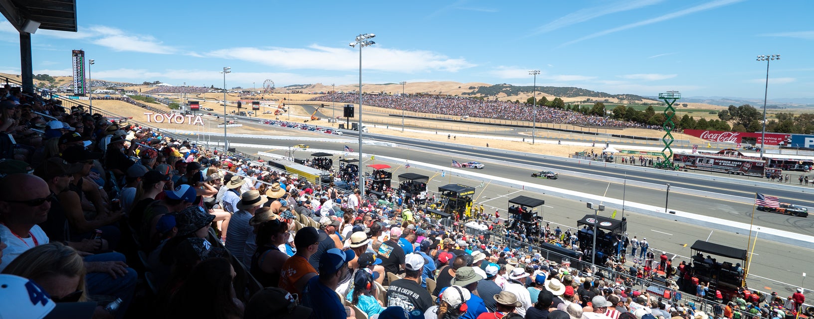 Seat view from Main Grandstand