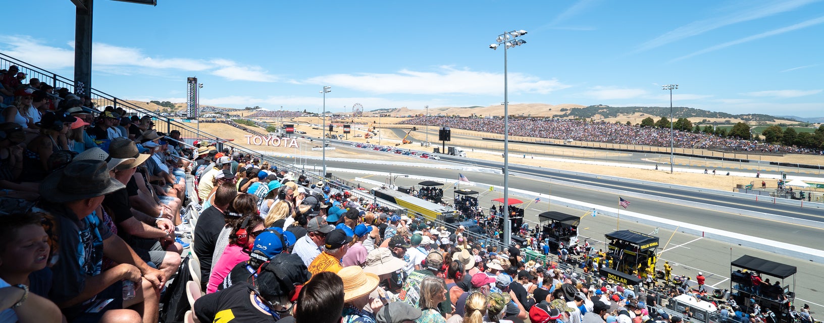 Seat view from Main Grandstand
