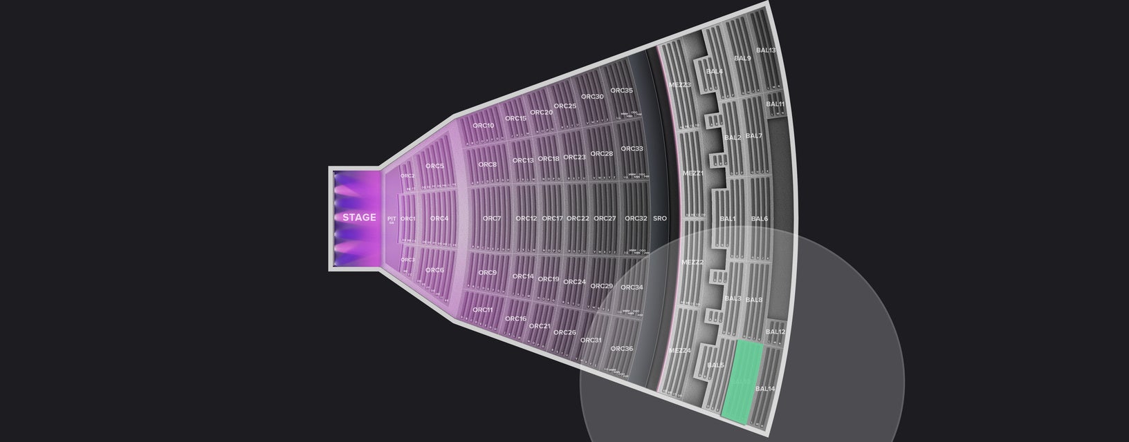 Seat view from Balcony