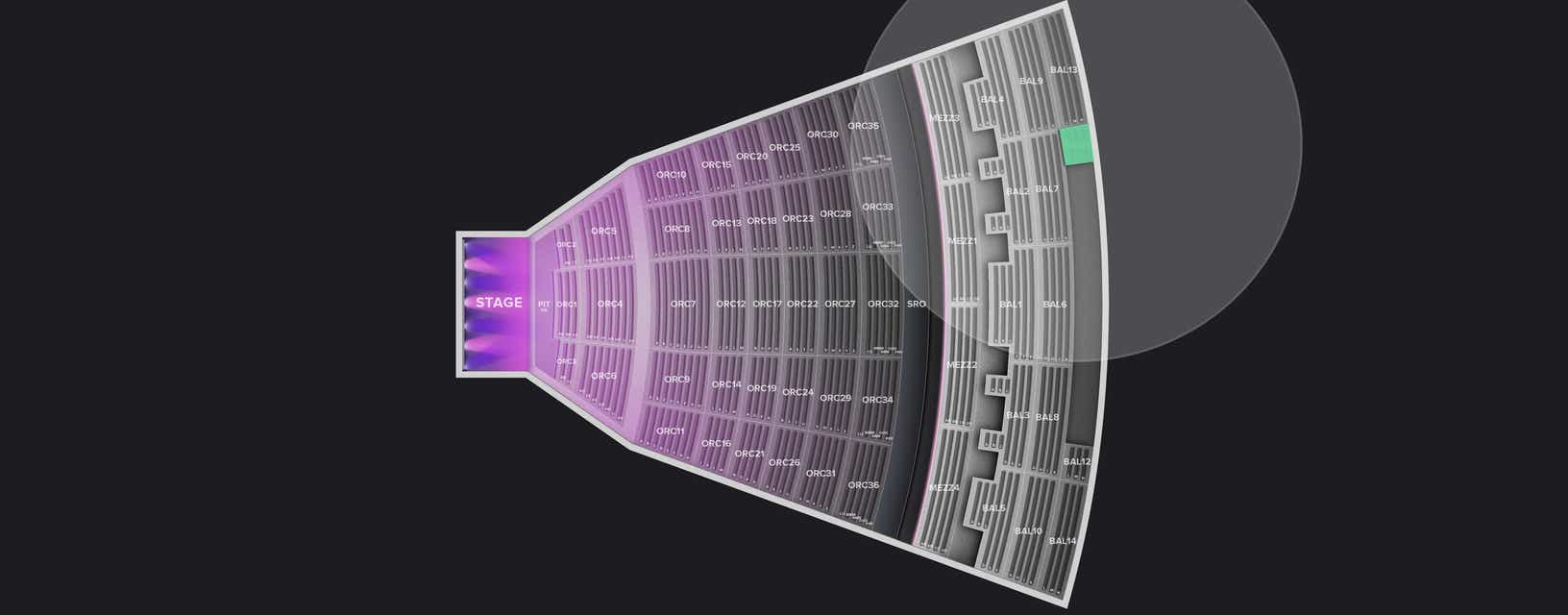 Seat view from Balcony