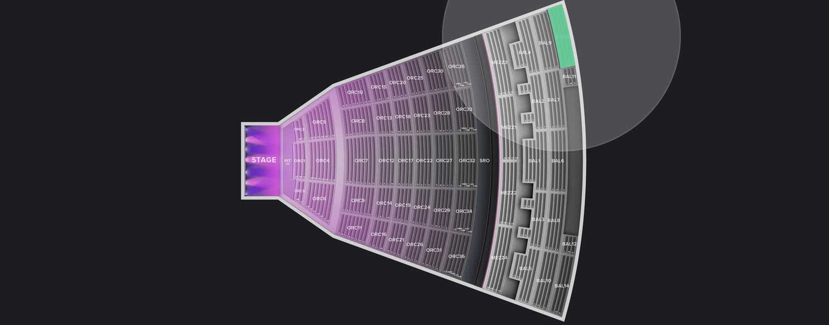 Seat view from Balcony