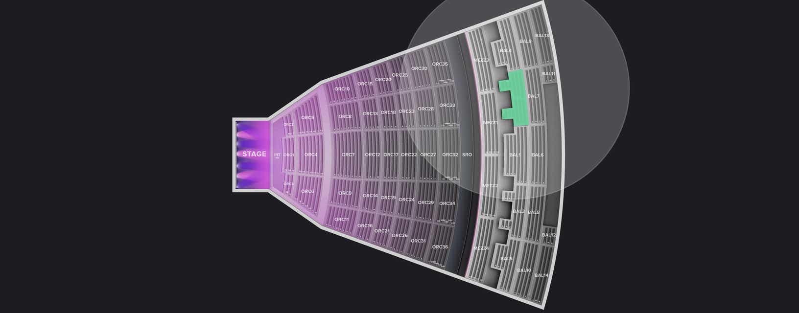 Seat view from Balcony