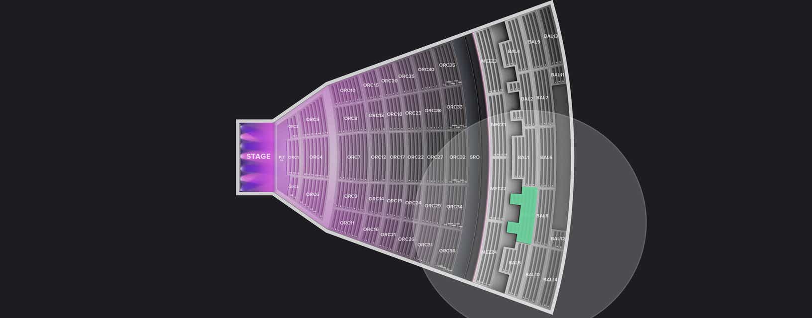 Seat view from Balcony