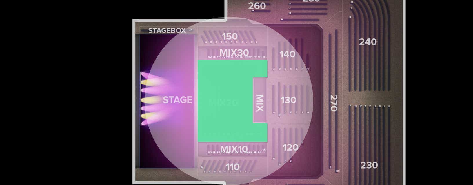Seat view from Mix