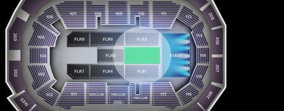 Seat view from Floor