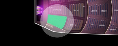 Seat view from Huntington Circle