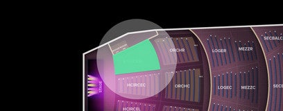 Seat view from Huntington Circle