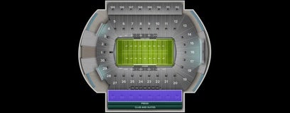 Seat view from Sideline