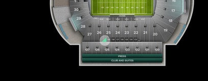 Seat view from Club