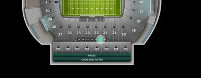 Seat view from Club