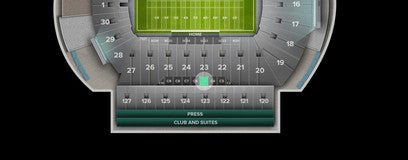 Seat view from Club