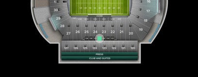 Seat view from Club