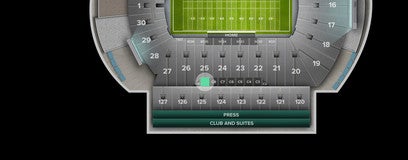 Seat view from Club