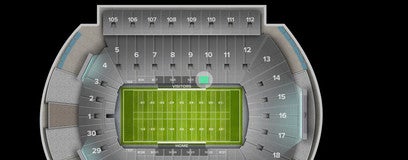 Seat view from Stadium Club