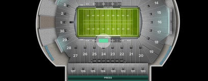 Seat view from Stadium Club
