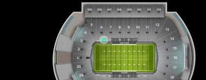 Seat view from Stadium Club