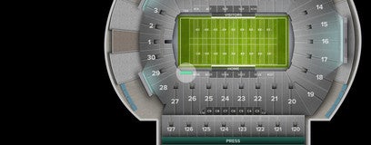 Seat view from Section