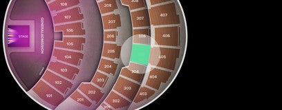 Seat view from Section