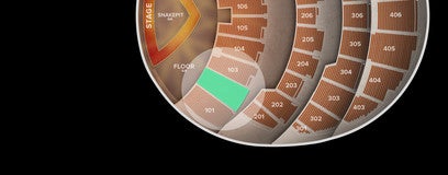 Seat view from 100 Level