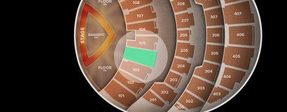 Seat view from 100 Level