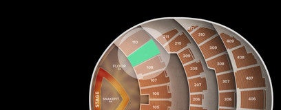 Seat view from 100 Level