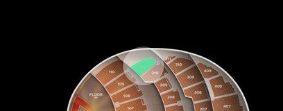 Seat view from 200 Level