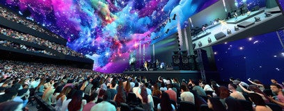 Seat view from General Admission