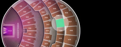 Seat view from Section