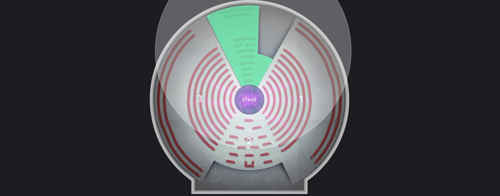 Seat view from Section